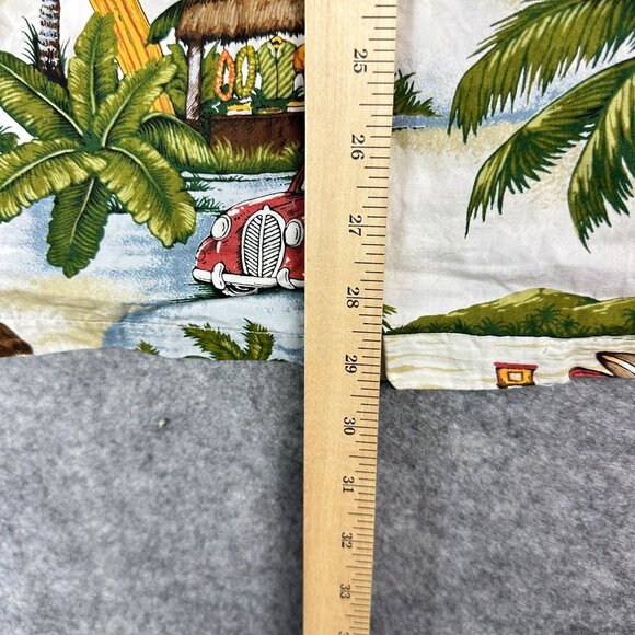 Vtg Hawaiian Reserve Coll. Shirt Mens L Aloha Tiki Floral Button Made In USA - Picture 7 of 7